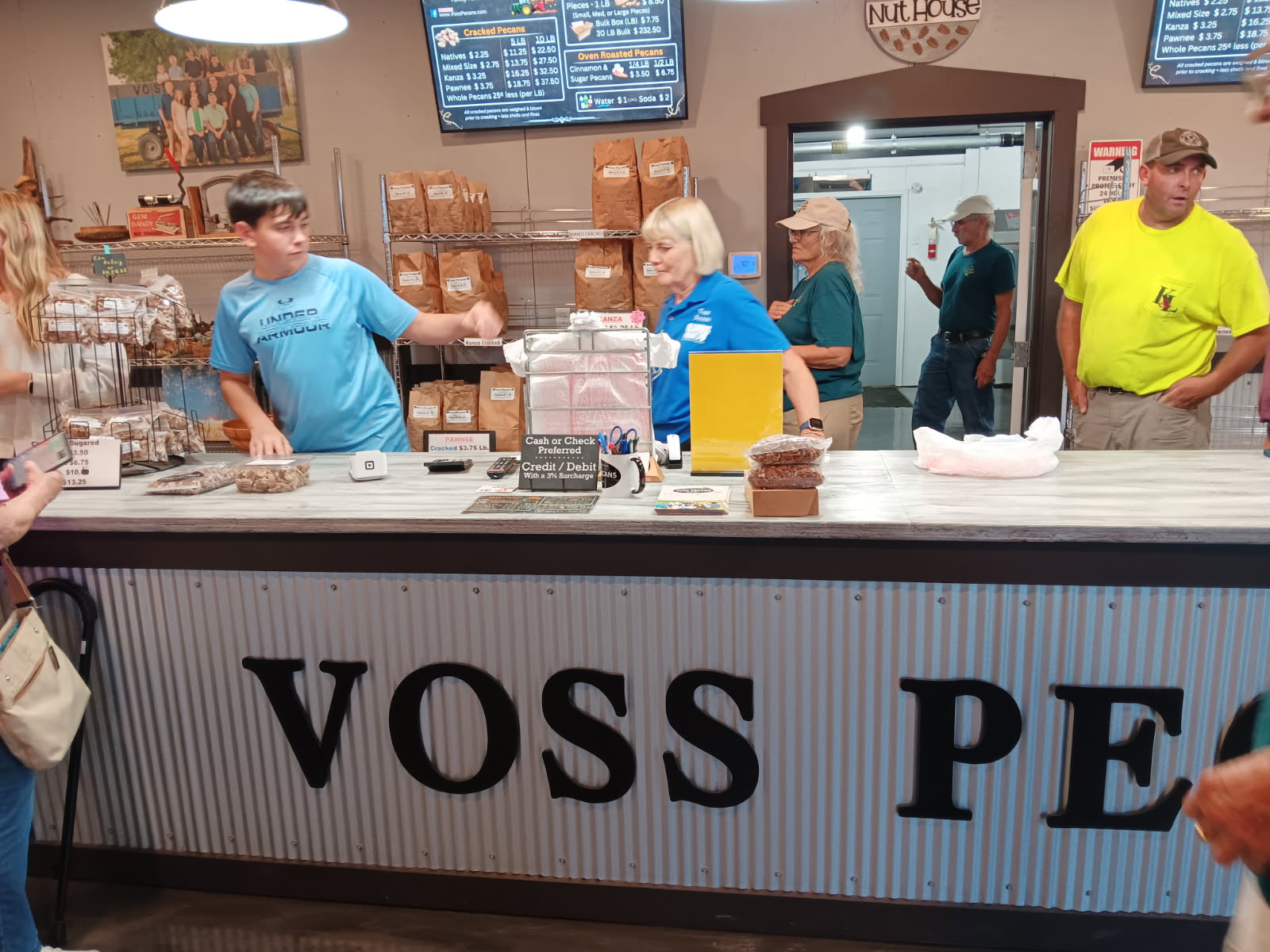 A last look around Voss Pecan Farm before heading home